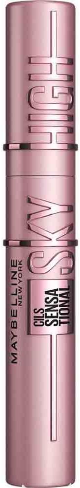 Maybelline New York - Mascara Volume Intense et Longueur Illimitée - Formule Enrichie en Extraits de Bambous et de Fibres - Sky High - Teinte : Very Black - 7,2 ml