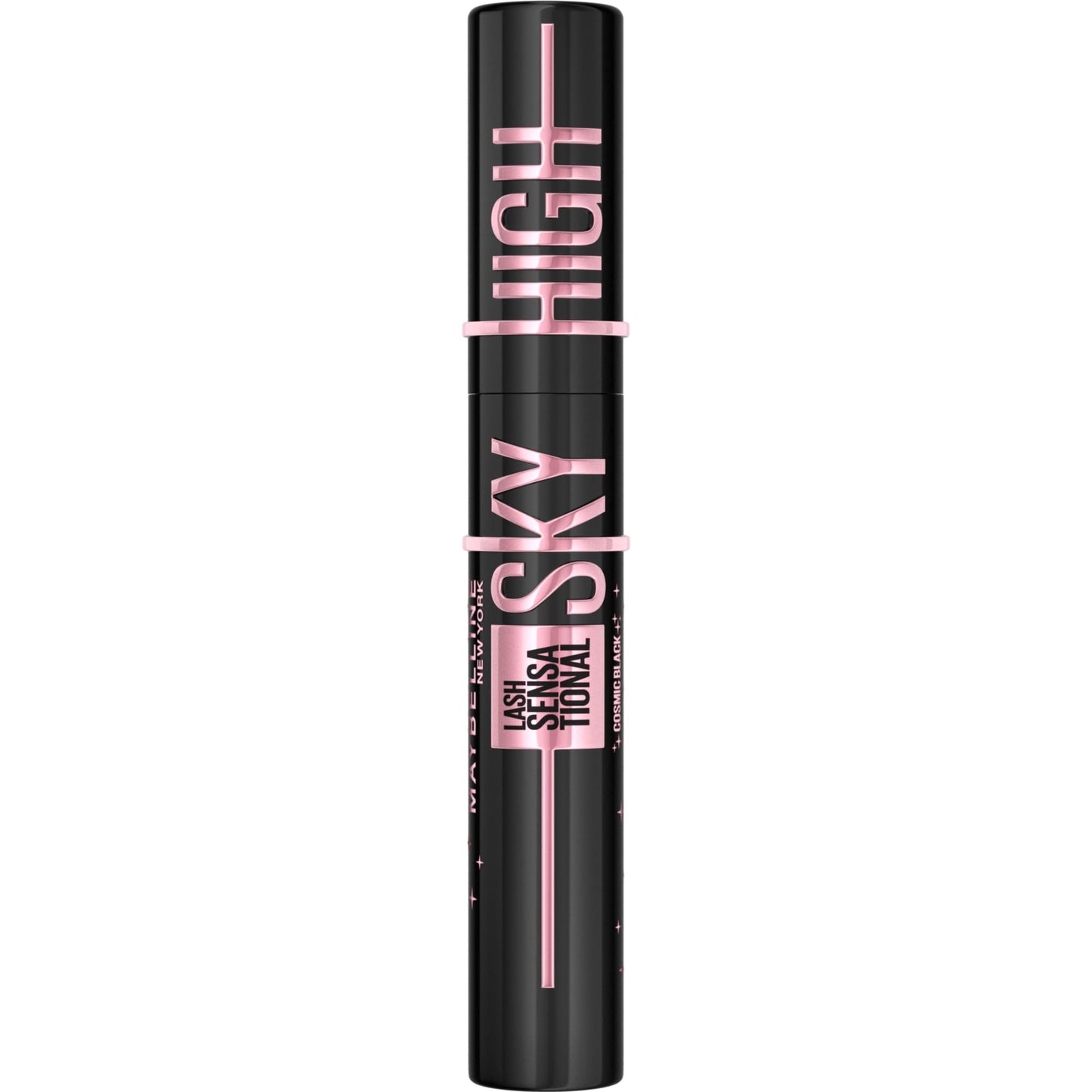 Maybelline New York - Mascara Volume Intense et Longueur Illimitée - Formule Enrichie en Extraits de Bambous et de Fibres - Sky High - Teinte : Very Black - 7,2 ml