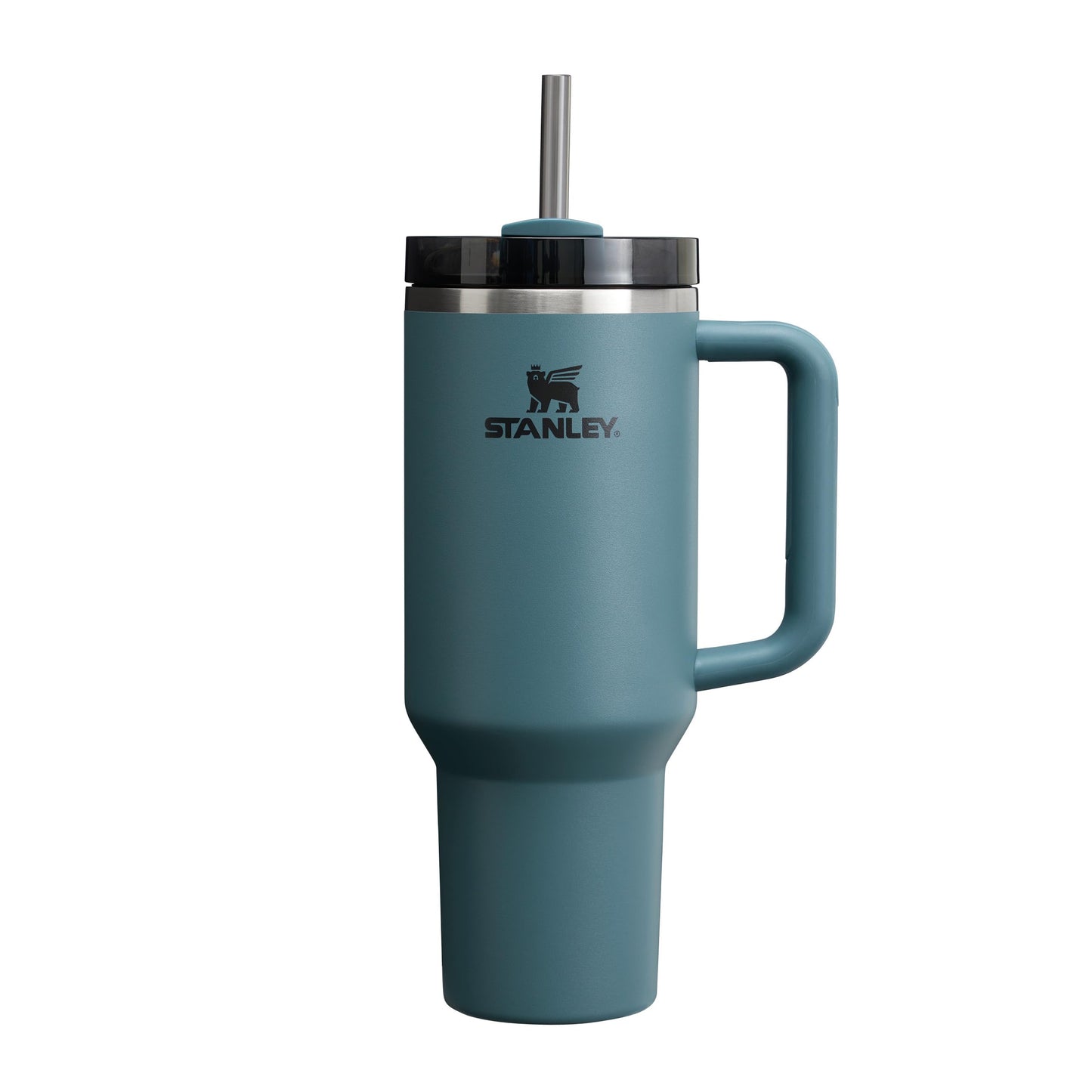 Stanley Quencher H2.0 FlowState Mug Isotherme avec Paille - Froid Pendant 9-11 Heures - Glacé Pendant 40 Heures - Thermos Lavable au Lave-Vaisselle - Gourde Inox Sans BPA