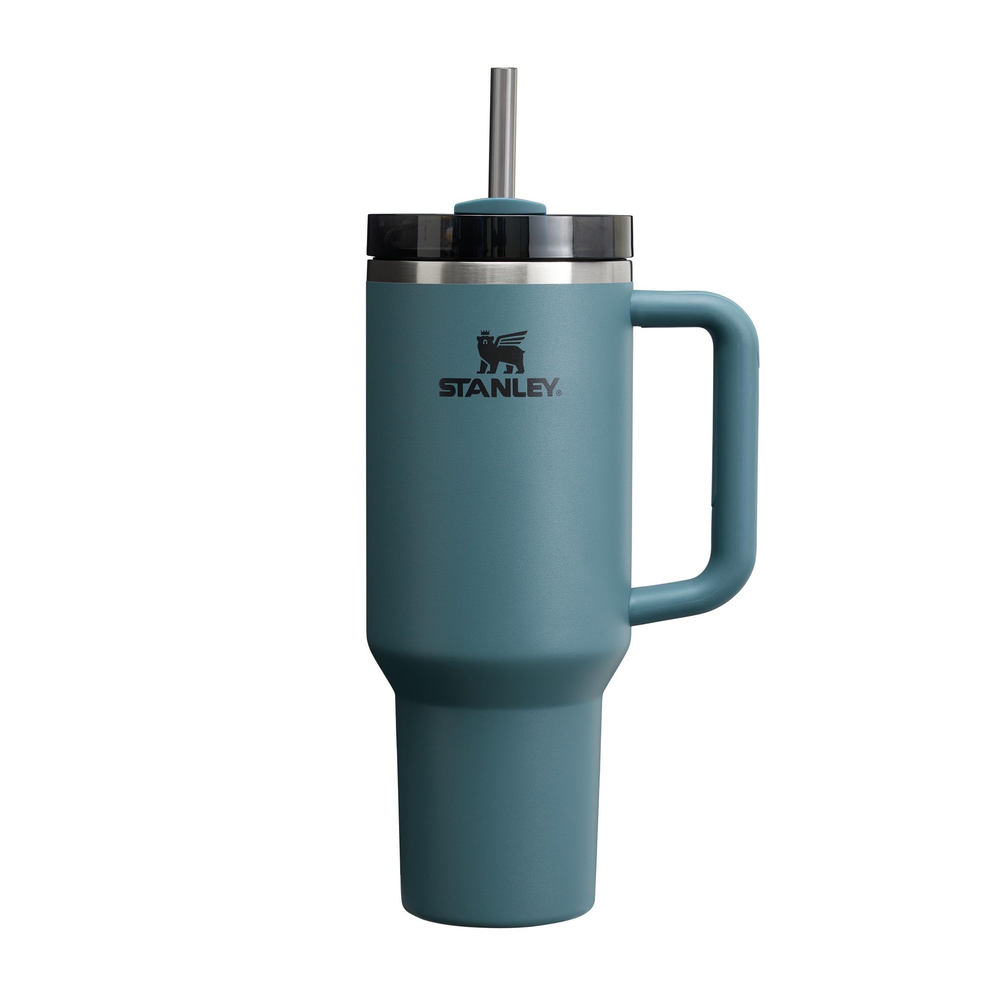 Stanley Quencher H2.0 FlowState Mug Isotherme avec Paille - Froid Pendant 9-11 Heures - Glacé Pendant 40 Heures - Thermos Lavable au Lave-Vaisselle - Gourde Inox Sans BPA