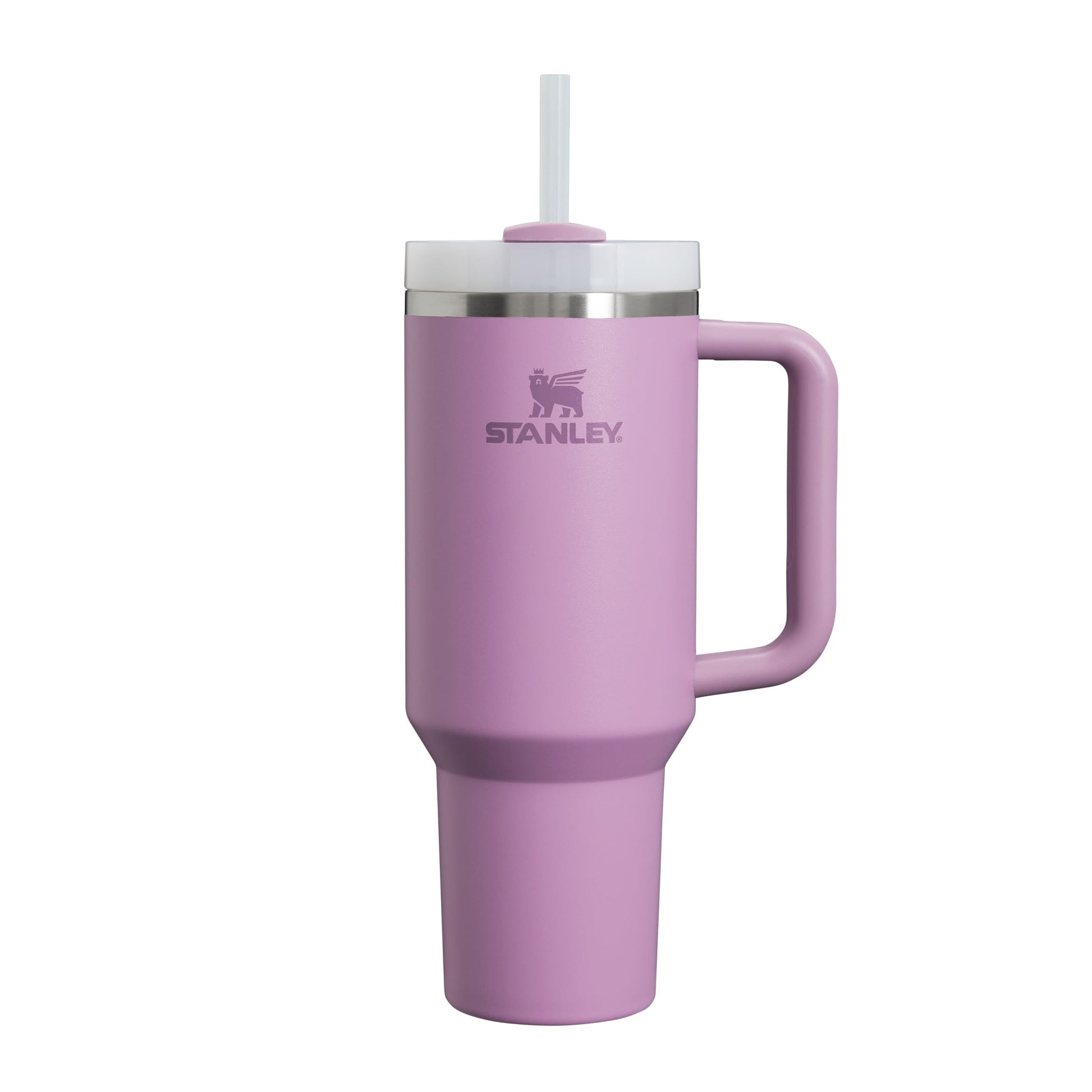 Stanley Quencher H2.0 FlowState Mug Isotherme avec Paille - Froid Pendant 9-11 Heures - Glacé Pendant 40 Heures - Thermos Lavable au Lave-Vaisselle - Gourde Inox Sans BPA
