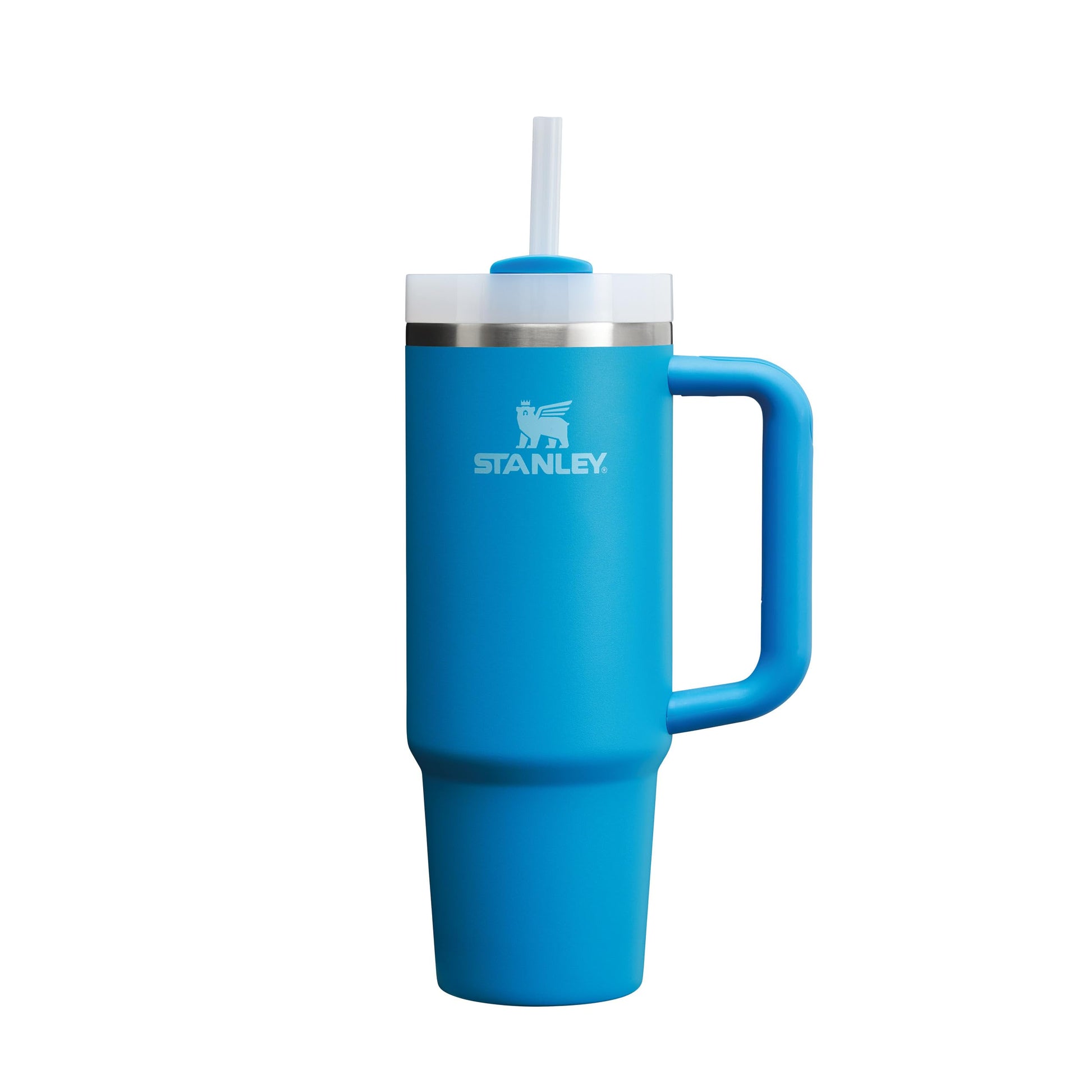 Stanley Quencher H2.0 FlowState Mug Isotherme avec Paille - Froid Pendant 9-11 Heures - Glacé Pendant 40 Heures - Thermos Lavable au Lave-Vaisselle - Gourde Inox Sans BPA