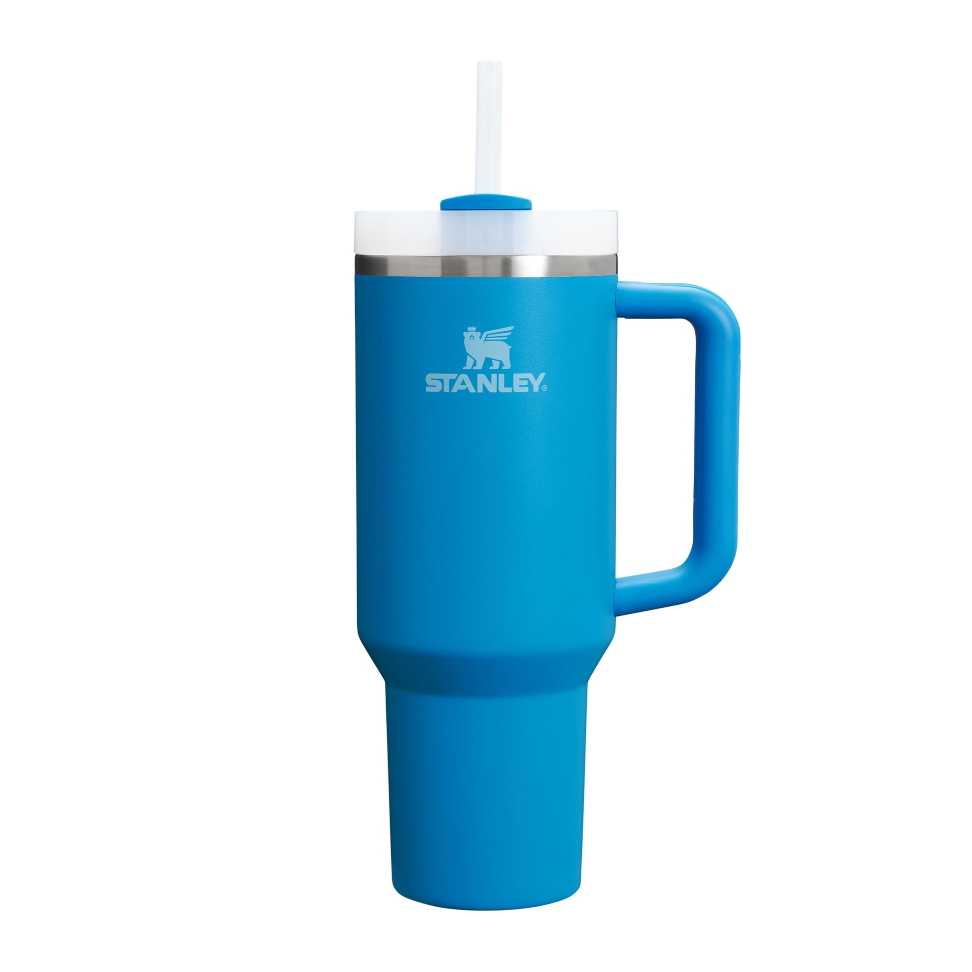 Stanley Quencher H2.0 FlowState Mug Isotherme avec Paille - Froid Pendant 9-11 Heures - Glacé Pendant 40 Heures - Thermos Lavable au Lave-Vaisselle - Gourde Inox Sans BPA