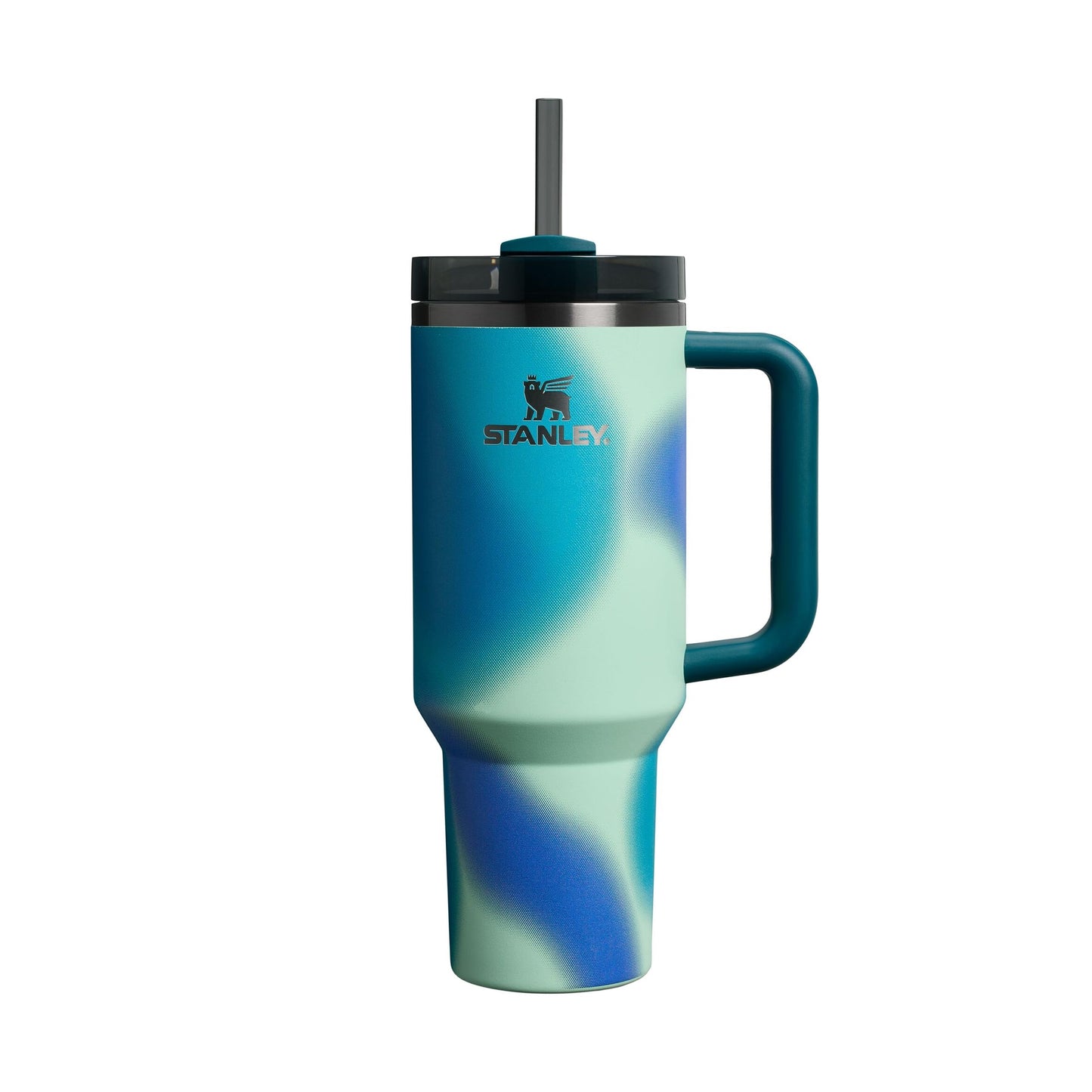 Stanley Quencher H2.0 FlowState Mug Isotherme avec Paille - Froid Pendant 9-11 Heures - Glacé Pendant 40 Heures - Thermos Lavable au Lave-Vaisselle - Gourde Inox Sans BPA