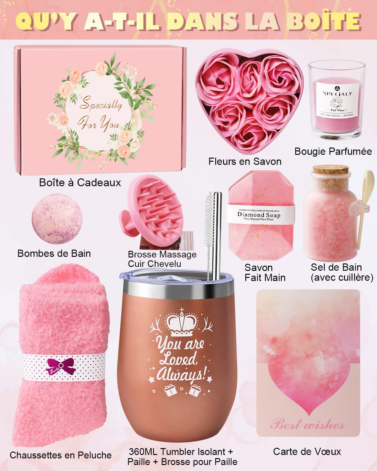 Women's Birthday Gift, Original Gift Box for Women, Mom, Sister, Colleague, Mistress Friend, Personalised Gift, Women's Christmas, Mother's Day, Valentine's Day