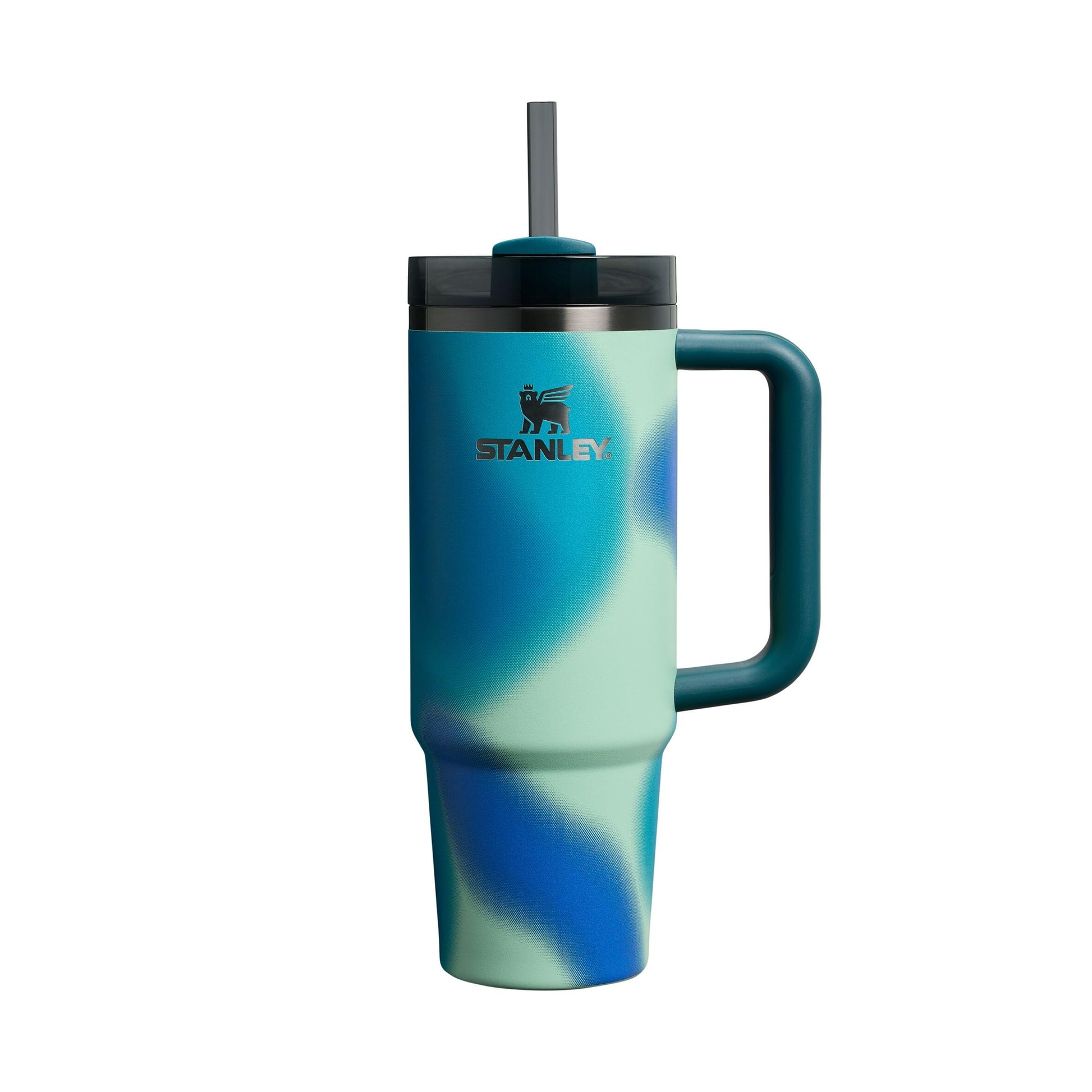 Stanley Quencher H2.0 FlowState Mug Isotherme avec Paille - Froid Pendant 9-11 Heures - Glacé Pendant 40 Heures - Thermos Lavable au Lave-Vaisselle - Gourde Inox Sans BPA