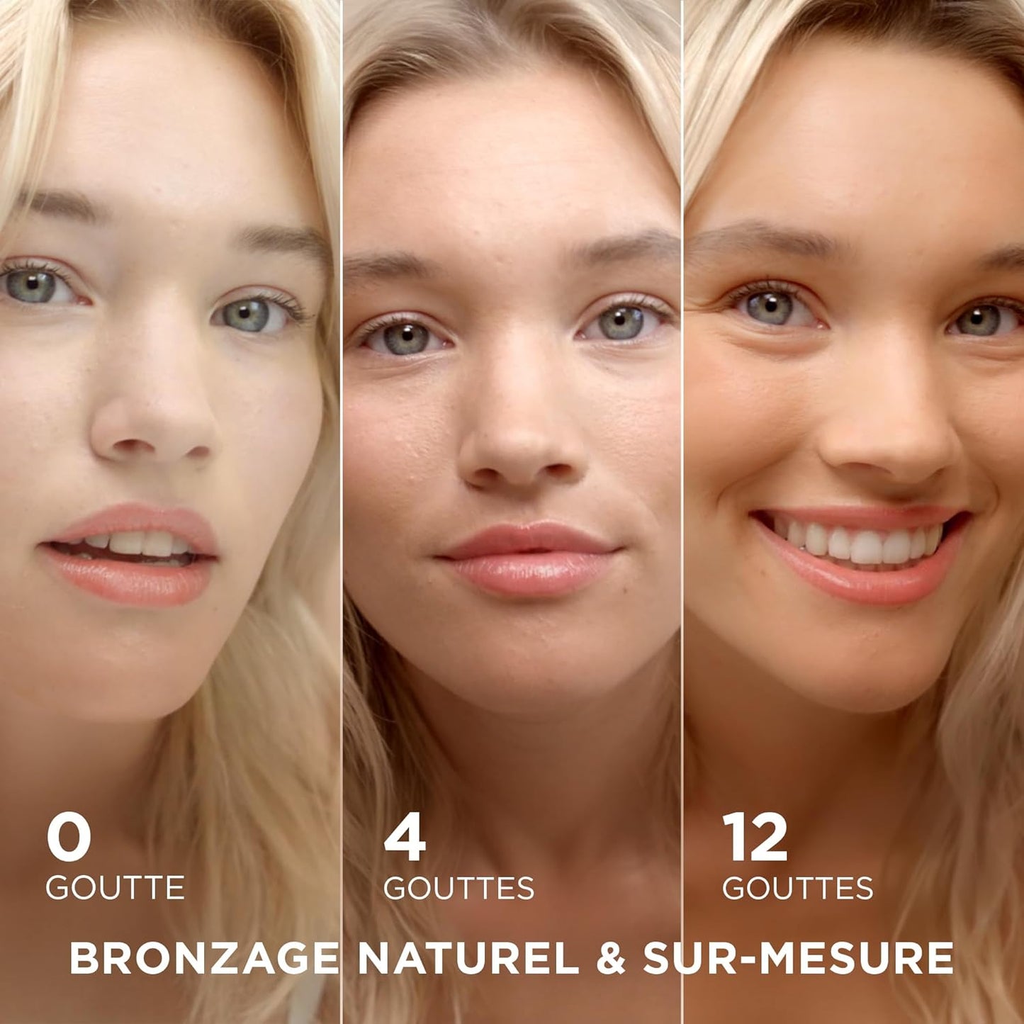 Garnier Ambre Solaire - Sérum Autobronzant Visage Hydratant - Hâle Progressif & Sur-Mesure - Eau de Coco & Acide Hyaluronique - Pour Tous Types de Peaux - Natural Bronzer - 30 ml